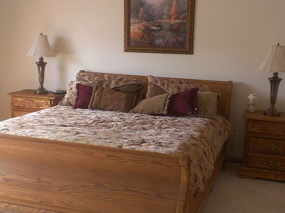 Spacious master bedroom