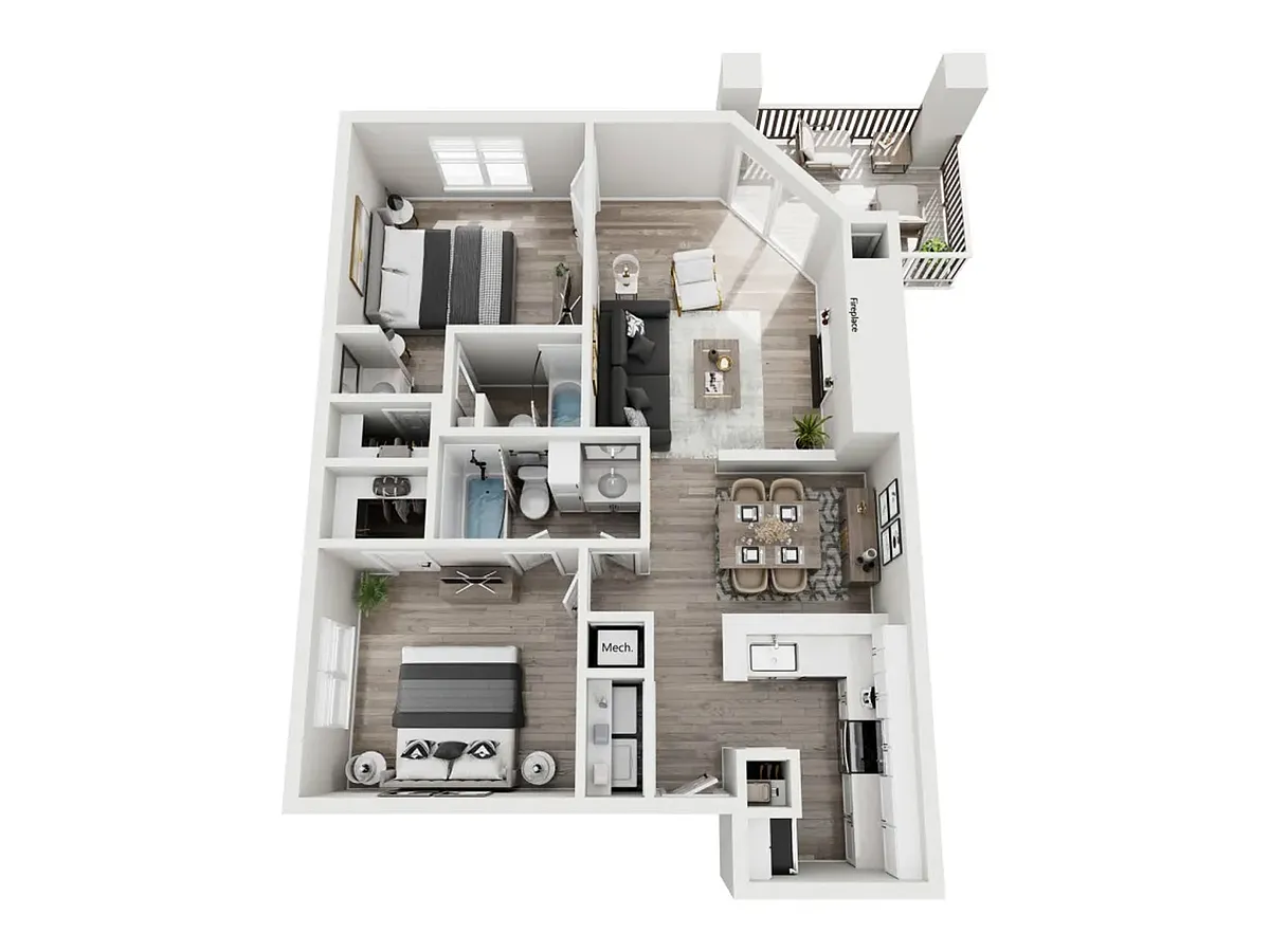 Floor plan Walnut
