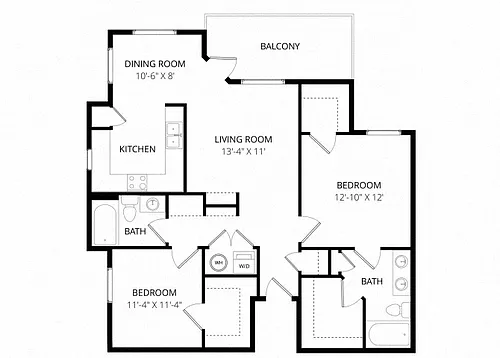 Floor plan Solange