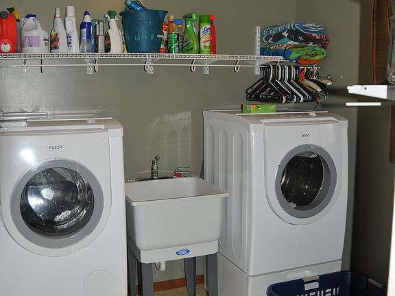 laundry room on main floor