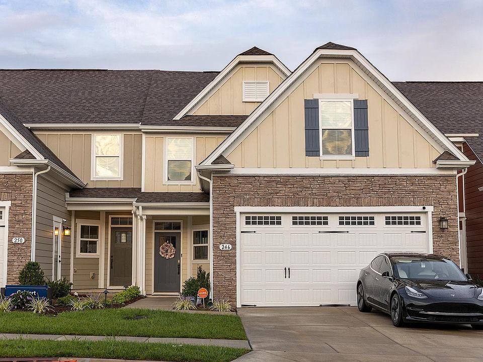 Townhome on the left is the model home so no neighbors on that side for the next couple years !