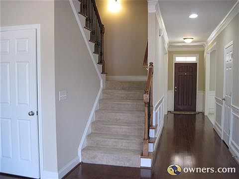 view from den to front door