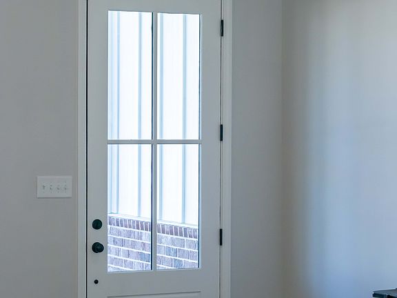 The Alder Model Home Front Door and Foyer