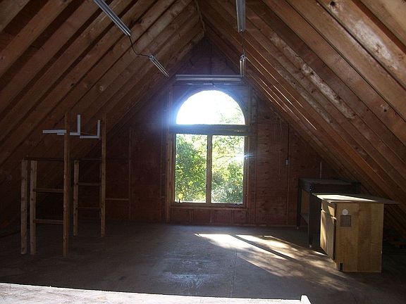 Wood Shop Area Above Two Car Garage