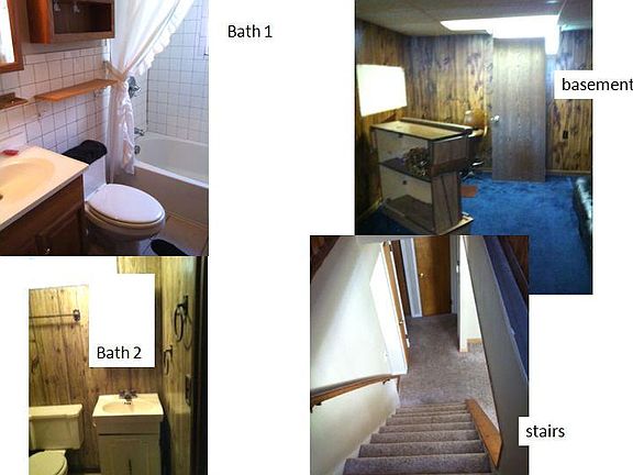 bath, basement