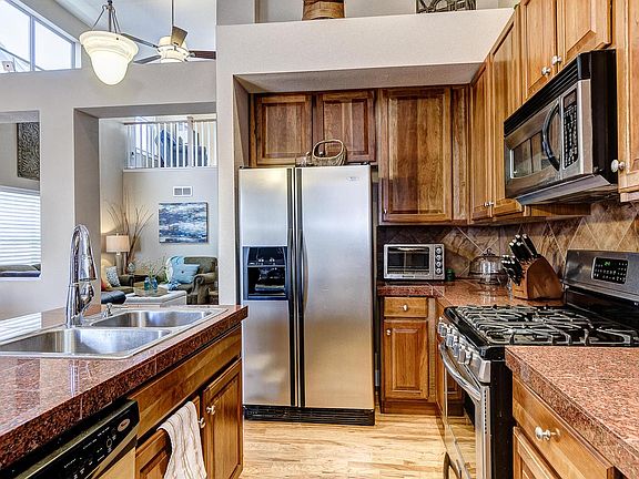Open to dining & family room