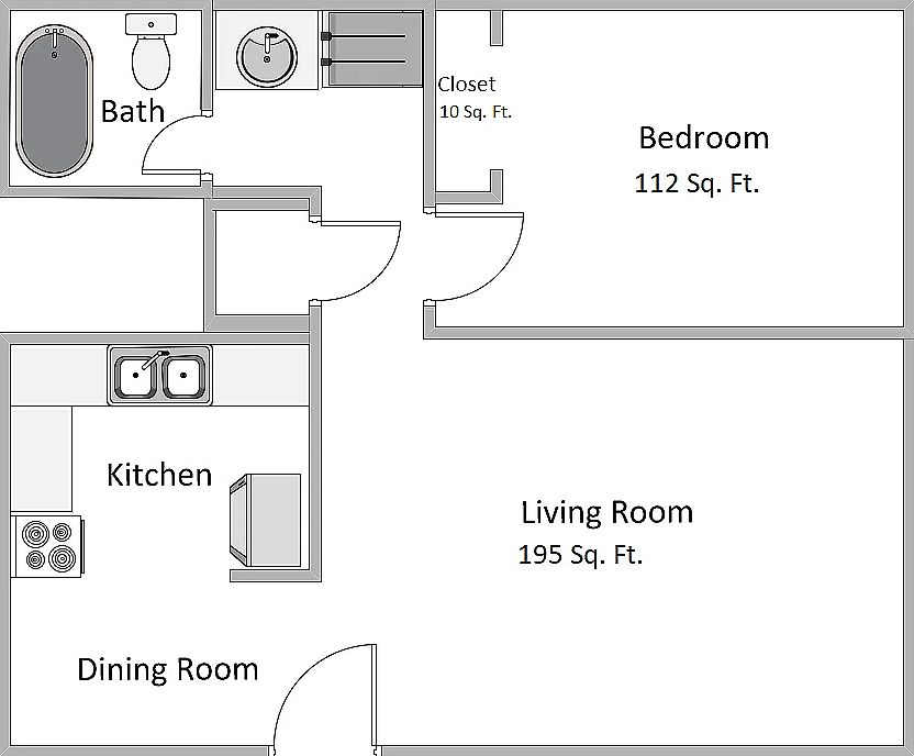 2nd image of 2505 Monterey Dr APT 1