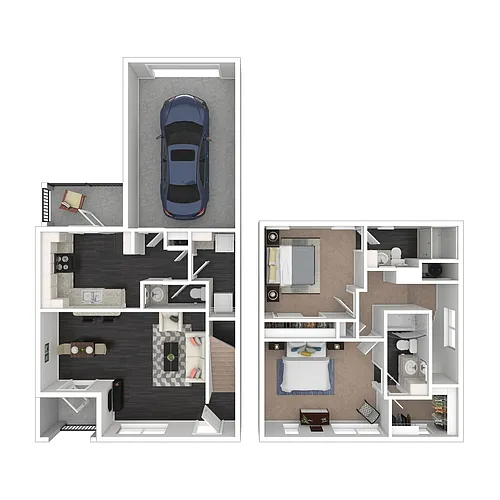 Floor plan Parker