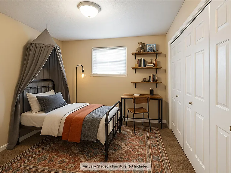 Large 2nd Bedroom with tons of closet space!