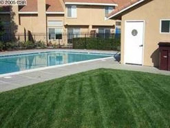 Community pool and lawn