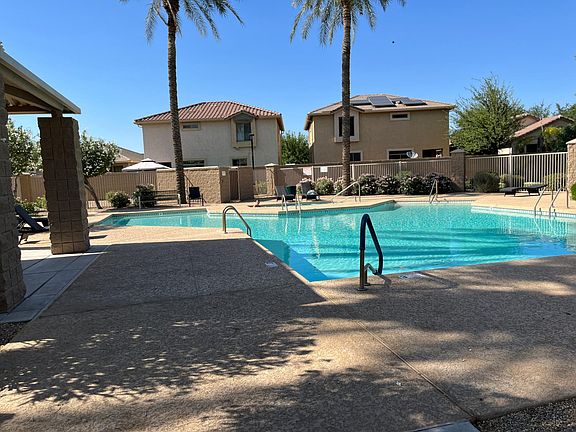 Newly renovated pool and hot tub area.