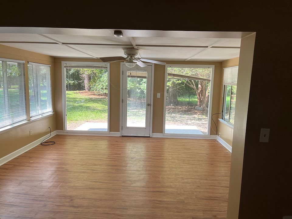 One of two living spaces