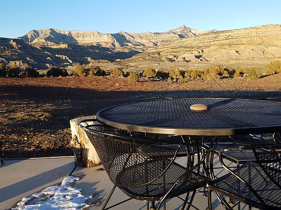 The view from the east patio