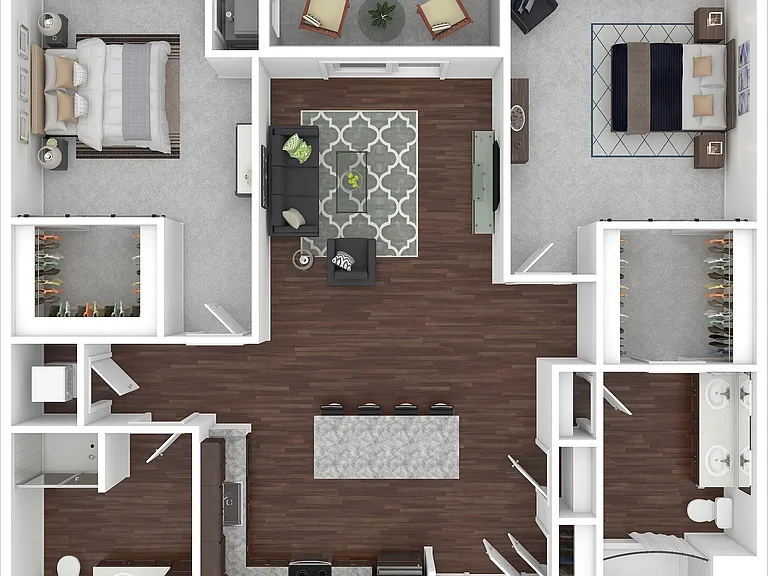 B3 3D Floor plan B3 3D Floor plan