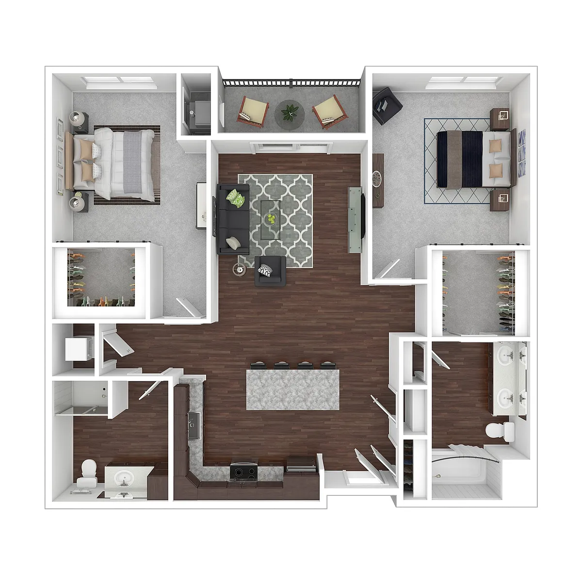 Floor plan B3