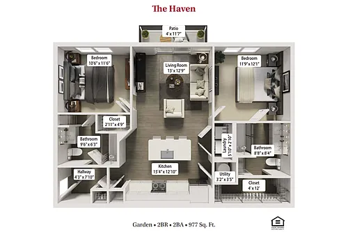 Floor plan The Haven