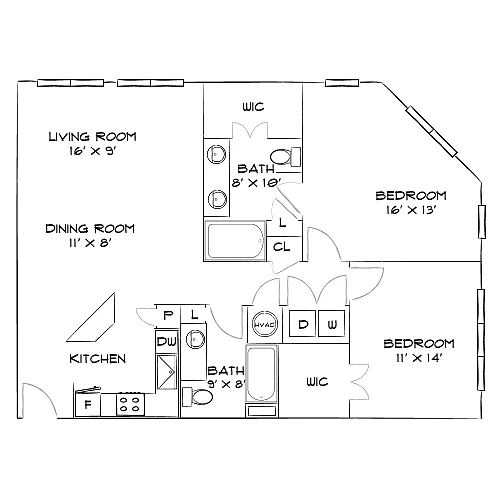 Floor plan Design 2A20 Premier
