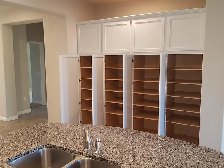 Unique cabinet space design (only 3 homes in the entire comm