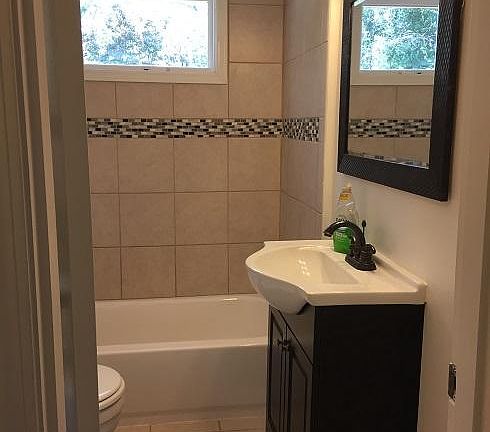 Hall bathroom, totally remodeled