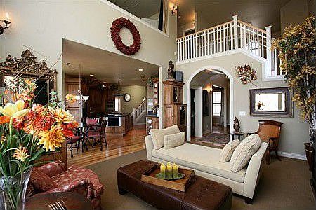 Family Room opens to Kitchen