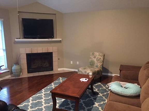 Living Room with Fireplace
