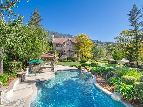 Resort backyard & pool