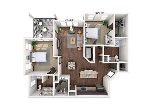 Floor plan Pruitt