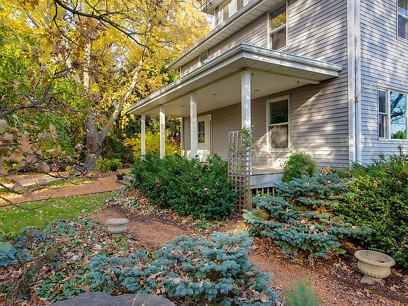 West covered deck