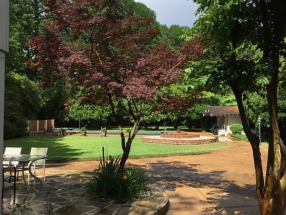 Exquisitely landscaped yard