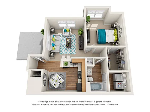 Floor plan A1