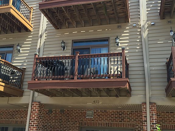 rear decks and garage