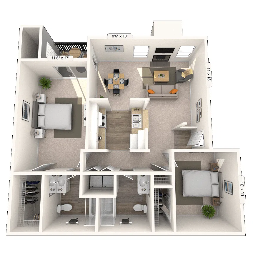 Floor plan Campbell