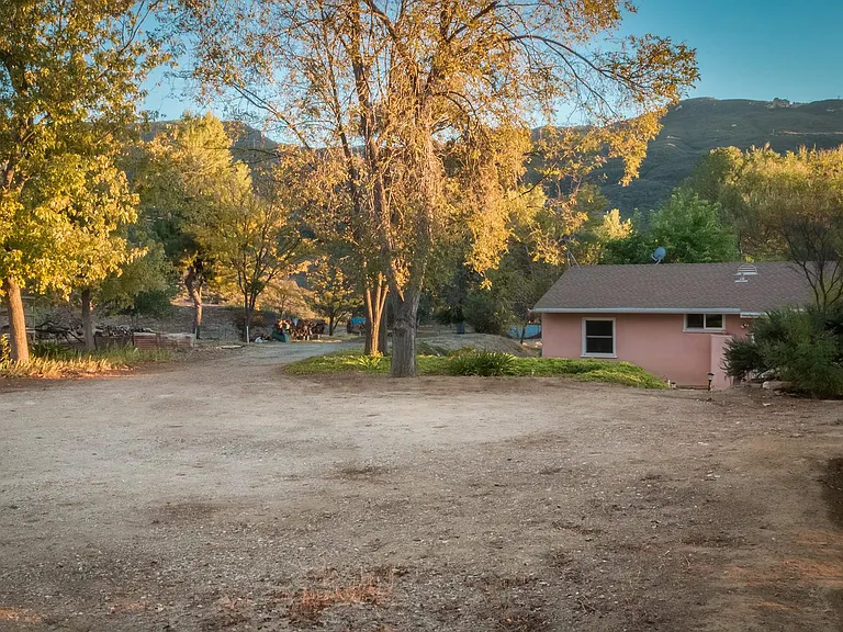 Surrounded by open space and public land. Saddle Peak in the background. Stunt Road goes to the saddle and offers 360_ views of the Valley and Pacific Ocean.