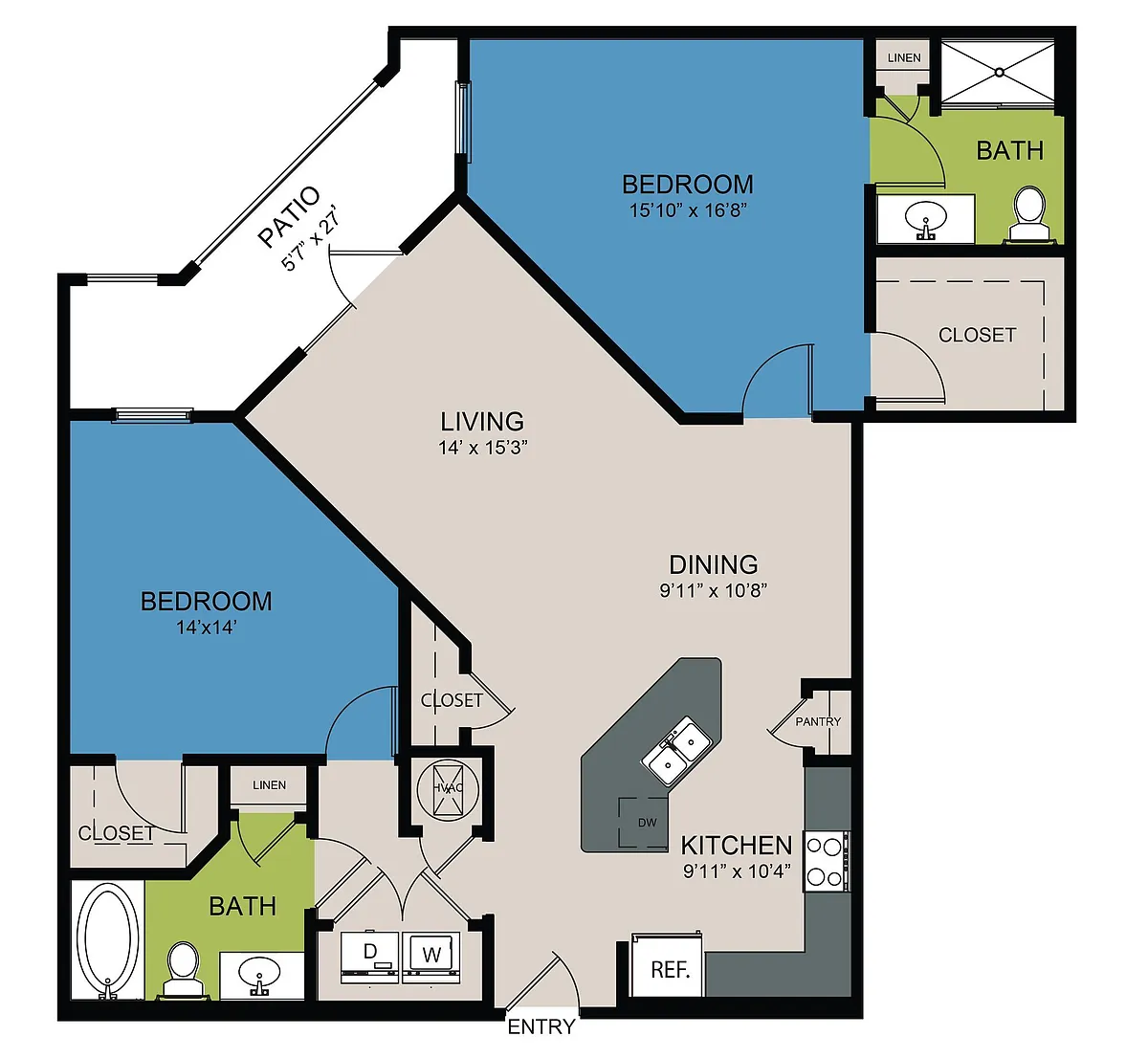 Floor plan B6