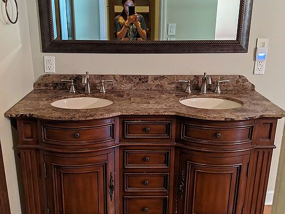 Master bath sink