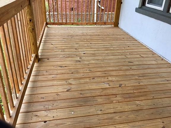 Large front porch