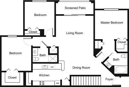 Floor plan C6 - 3F