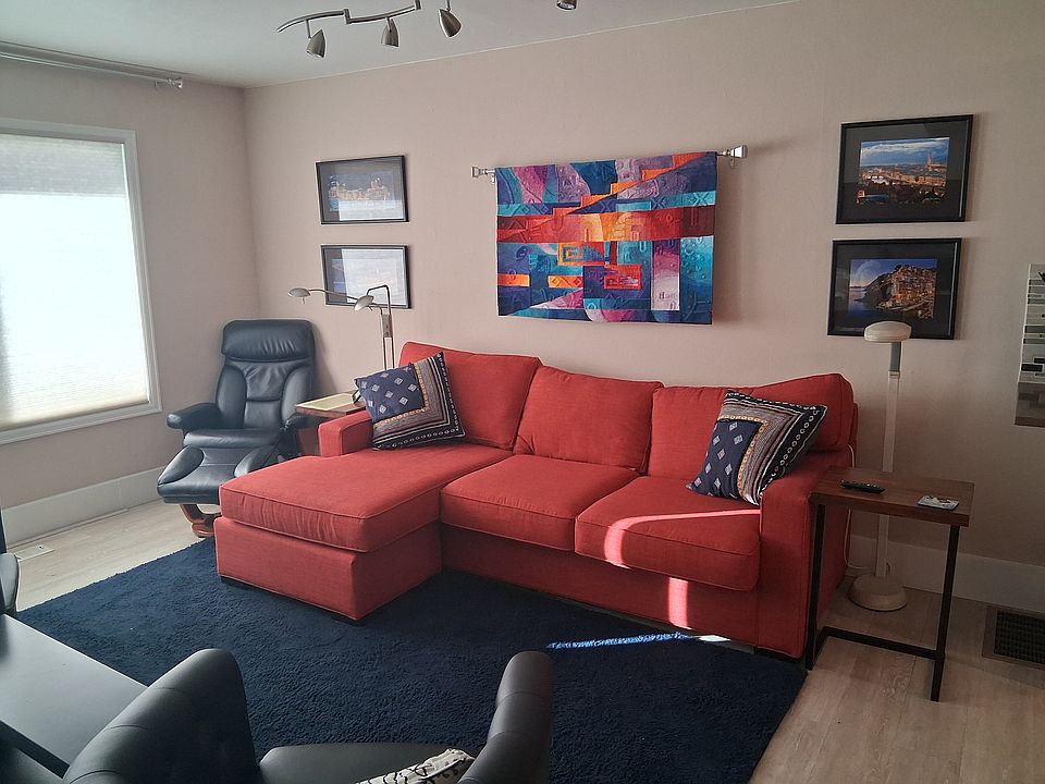 TV - facing comfy couch