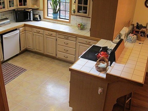 Home has open floor plan, perfect for entertaining