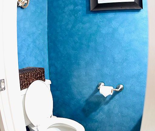 Main floor half bath