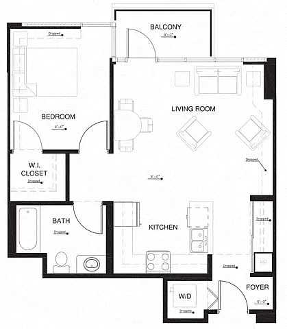 Floor plan 1P