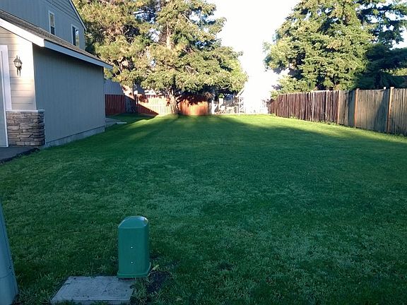 North yard on property