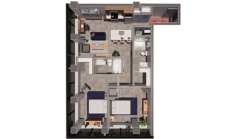 Floor plan The Peyton