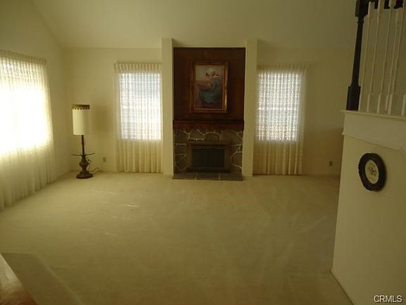 Step down living room.