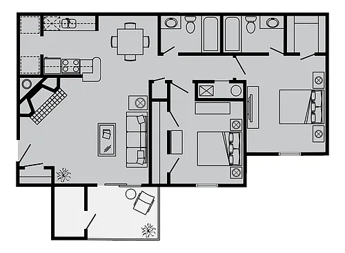 Floor plan D