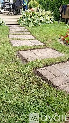Current Dock stone walkway from Deck