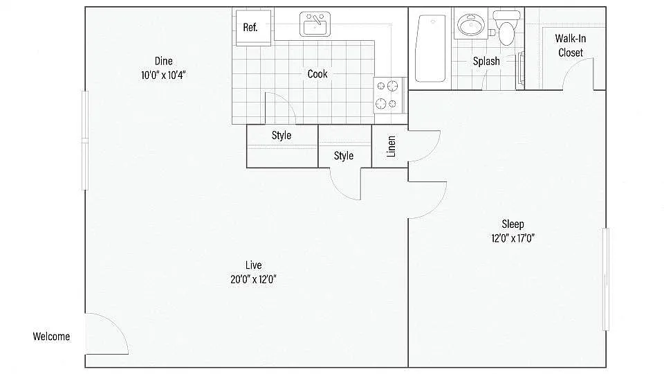 Floor plan C