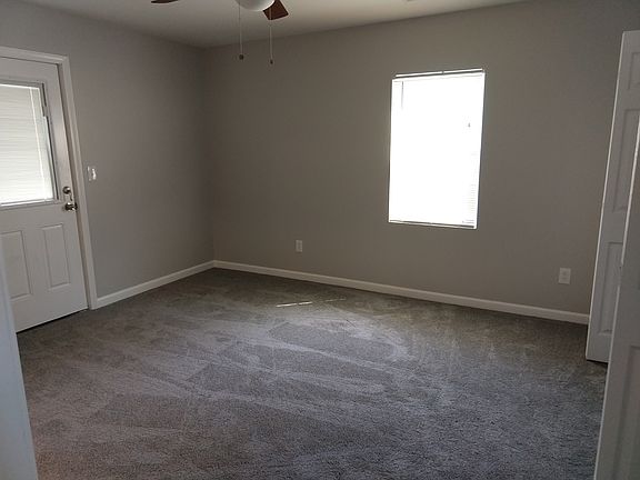 Master bedroom with front porch