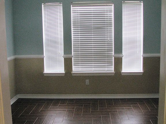 custom basket weave tile design in formal dinning