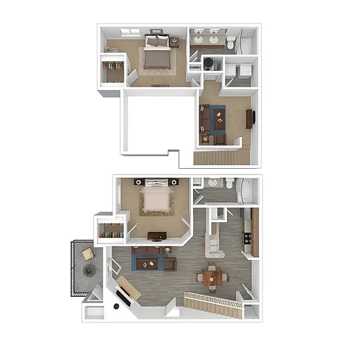 Floor plan Park Premium Townhome